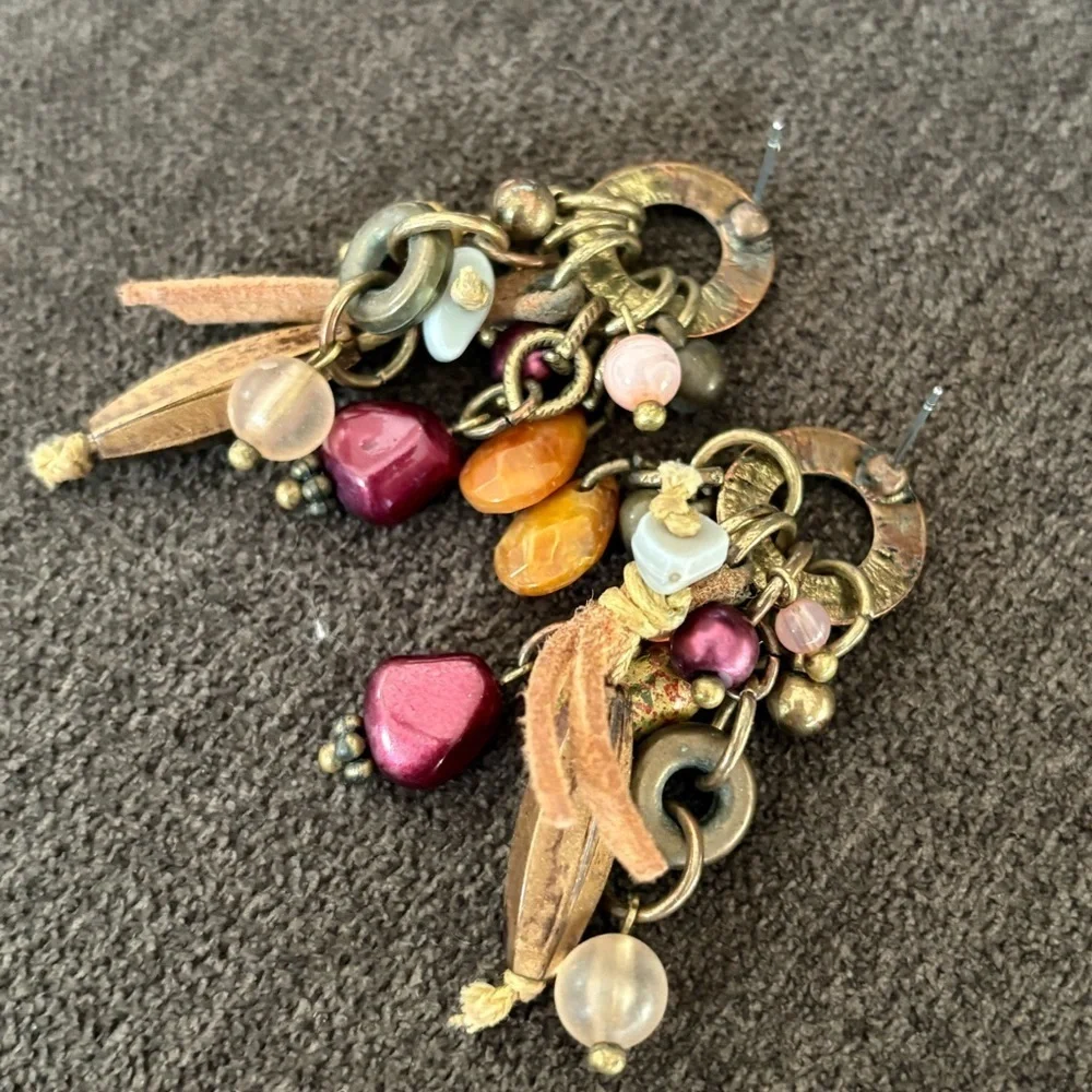 Maximalist Beaded Earrings